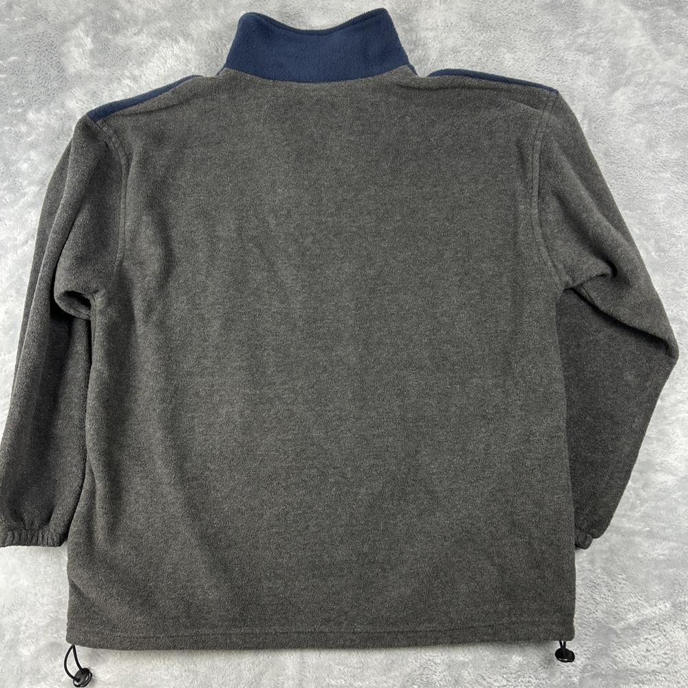VTG Tipsy Fleece Jacket Mens 2XL 1/4‎ Zip Long Sleeve 2 Tone Color Block - Picture 7 of 7